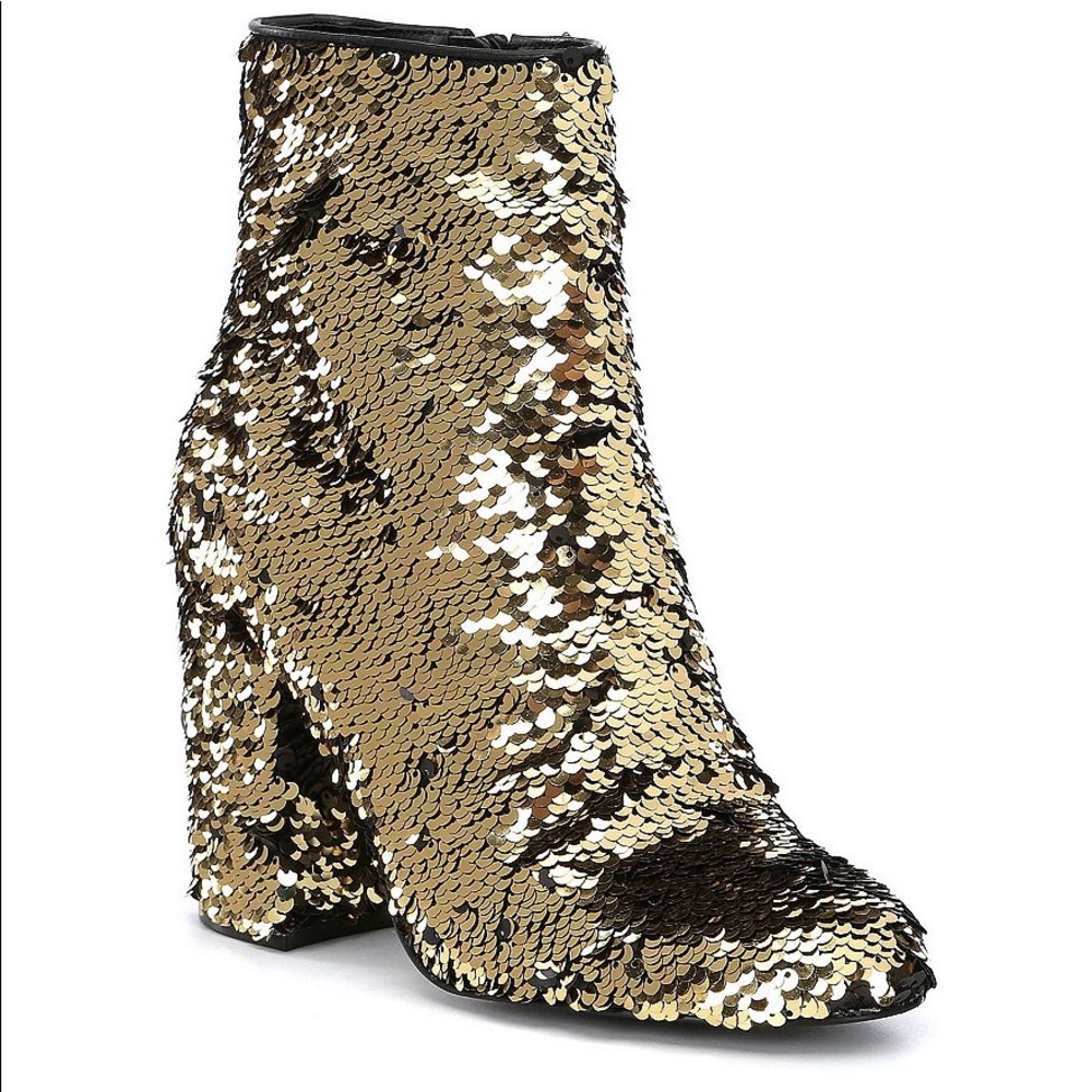 Steve Madden
Women'sMetallicGeorgia-sSequinBooties - Picture 1 of 7
